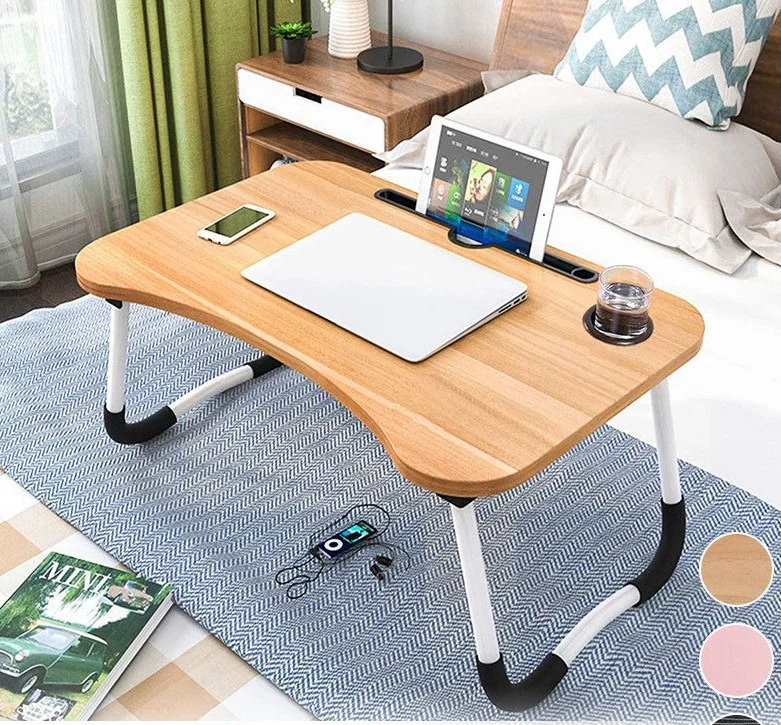 
 Современный многофункциональный портативный регулируемый складной компьютерный столик, поднос для кровати, дивана, офиса, работы, учебы  