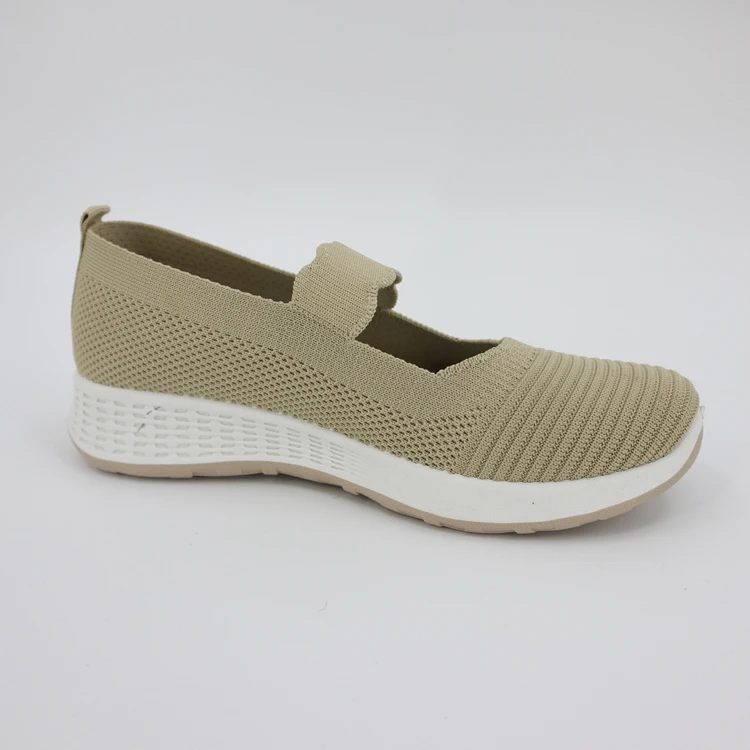 
new fashion mesh cushion knitting walking Spring cloth autumn comfort designs slip on customization shoes 