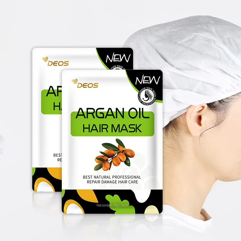 Anti-dandruff long-lasting nourishing hair softening hair mask argan oil hair mask