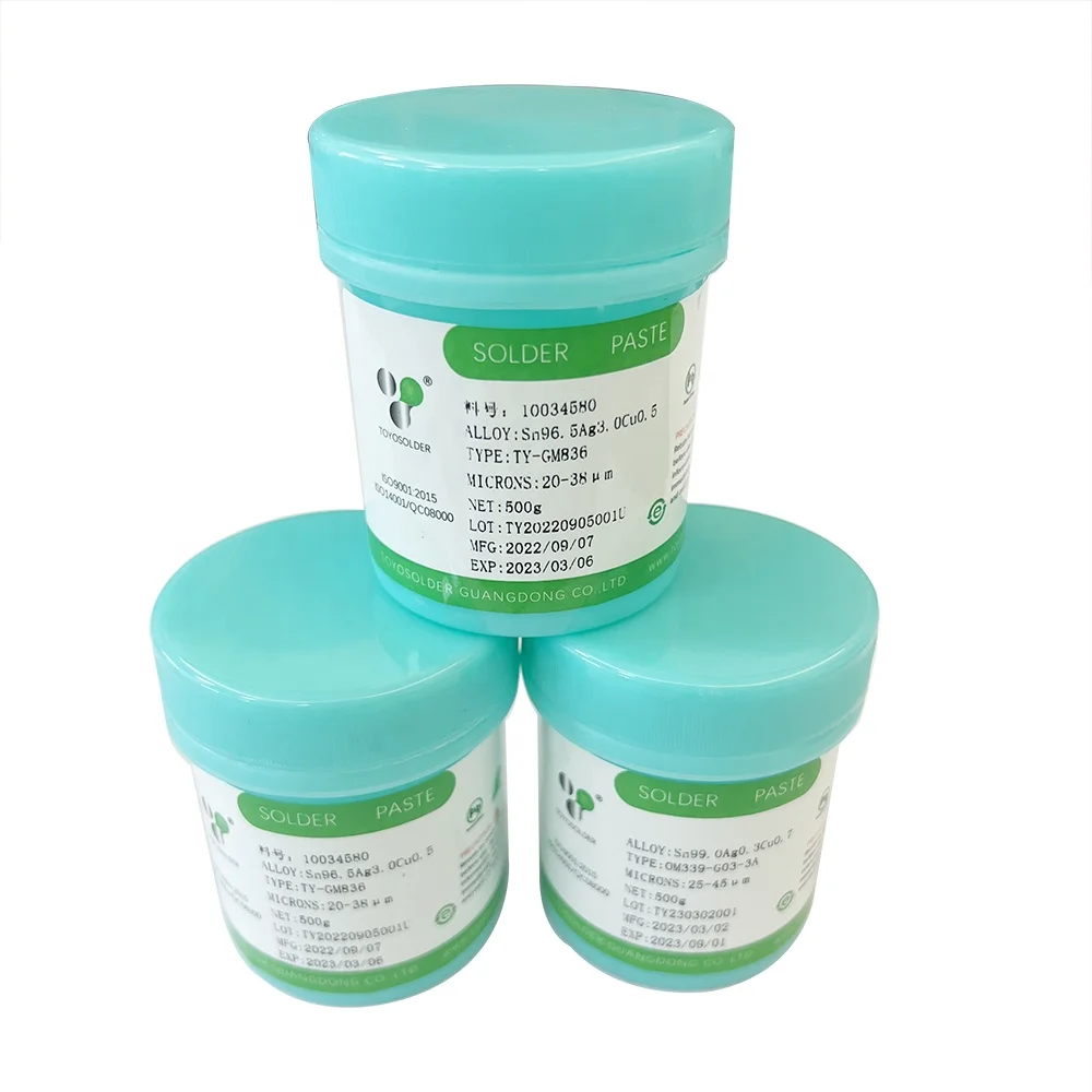 High quality Sn96.5Ag3.0Cu0.5  Lead-free tin solder paste/Silver Tin Soldering Flux Paste tin lead solder paste