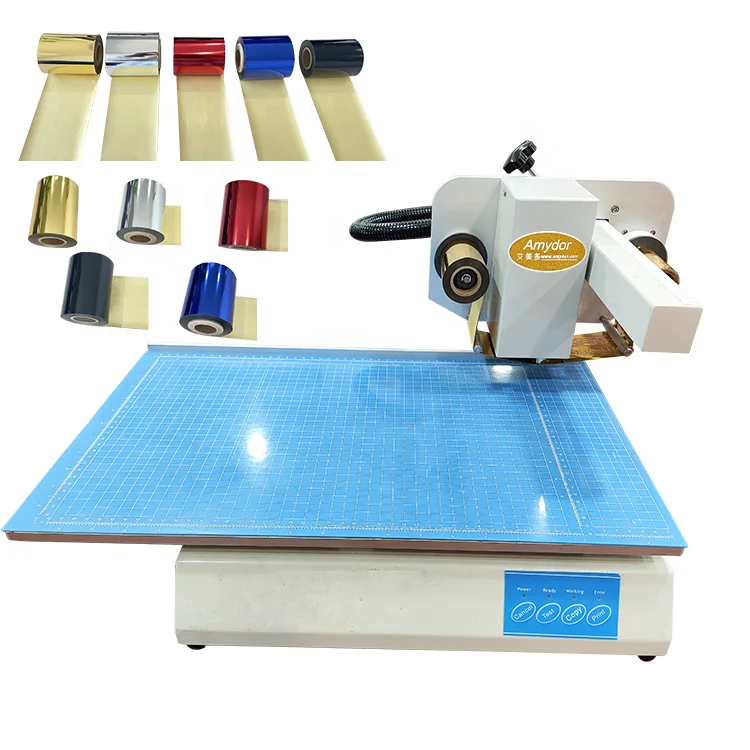 8025 Gold Foil Printer| Hot Foil Stamping Printing Machine| Digital Flatbed Hot Foil Printer