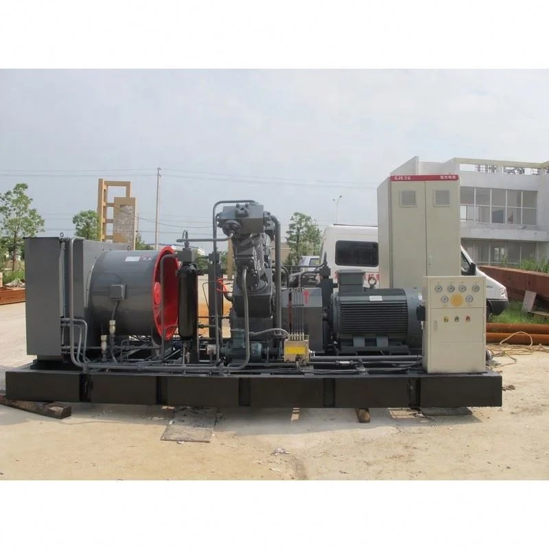 Industrial Compressors Factory Manufacturer Lubrication Style Cng Compressor For Natural Gas