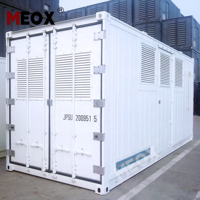 20ft shipping containers with electrical switch gears and control systems power generation generator container