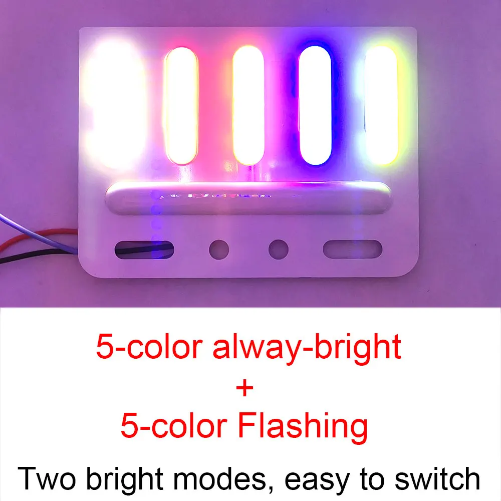 COB Truck Flashing Light 12V LED COB Lamp for Trucks Brake Strobe Lamp Warning Signal Lighting Waterproof Lorry Lighting Bulbs