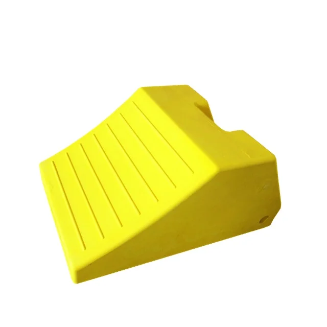 heavy truck wheel chock  pu wheel chock rubber wheel chock for car