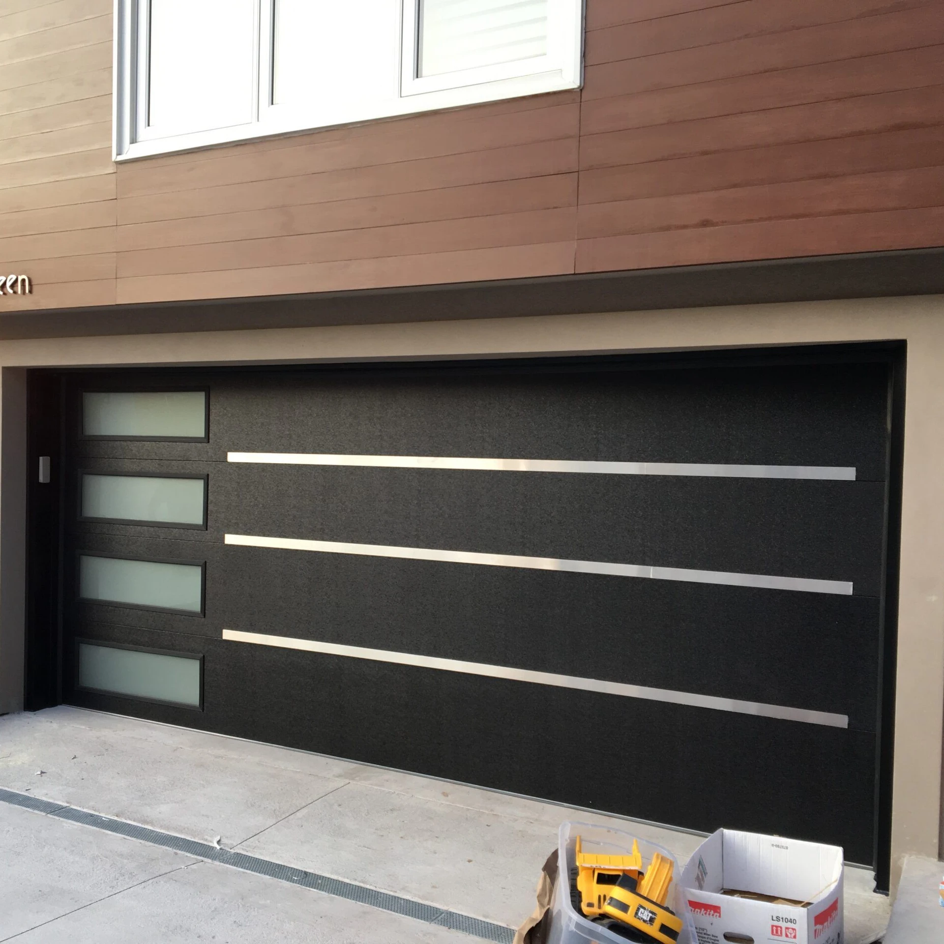 Exterior Aluminum Garage Door Garage Doors For Homes Anti-theft Automatic Garage Door