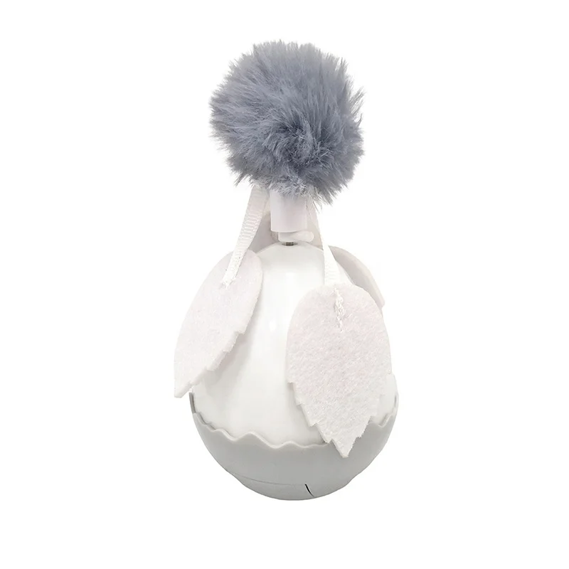 Replaceable Head Relieve Boredom Playing Feather Motion Rotating Ball Electric Cat Pet