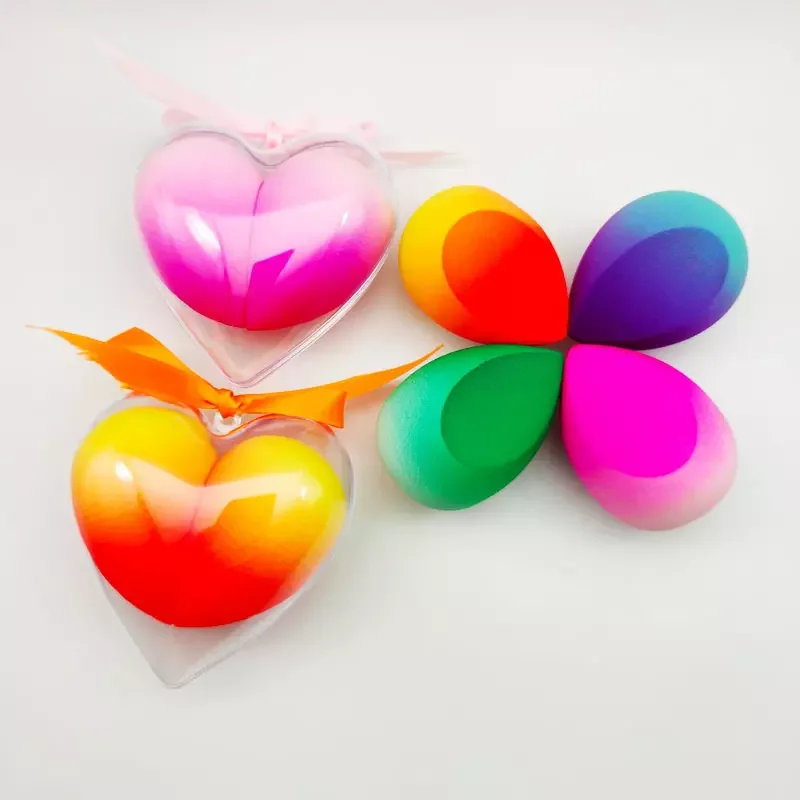 Factory Direct Hydrophilic Foam Face Cosmetic puff Make Up Foundation Blending Blender Beauty Latex Free Makeup Sponge