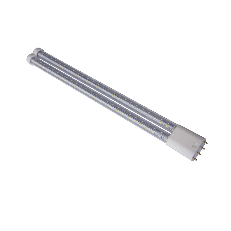 led tube 360degree 4 pin 2G11 base PLL lamp  MASTER milky and transparent PL-L/4P DULUX L PLL 9w 18w 23w led 2g11