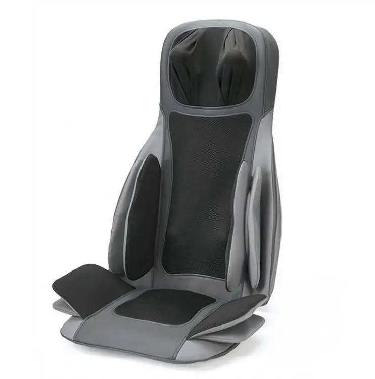 High quality Full back massage cushion vibrating heated car seat cushion with 3 intensity levels