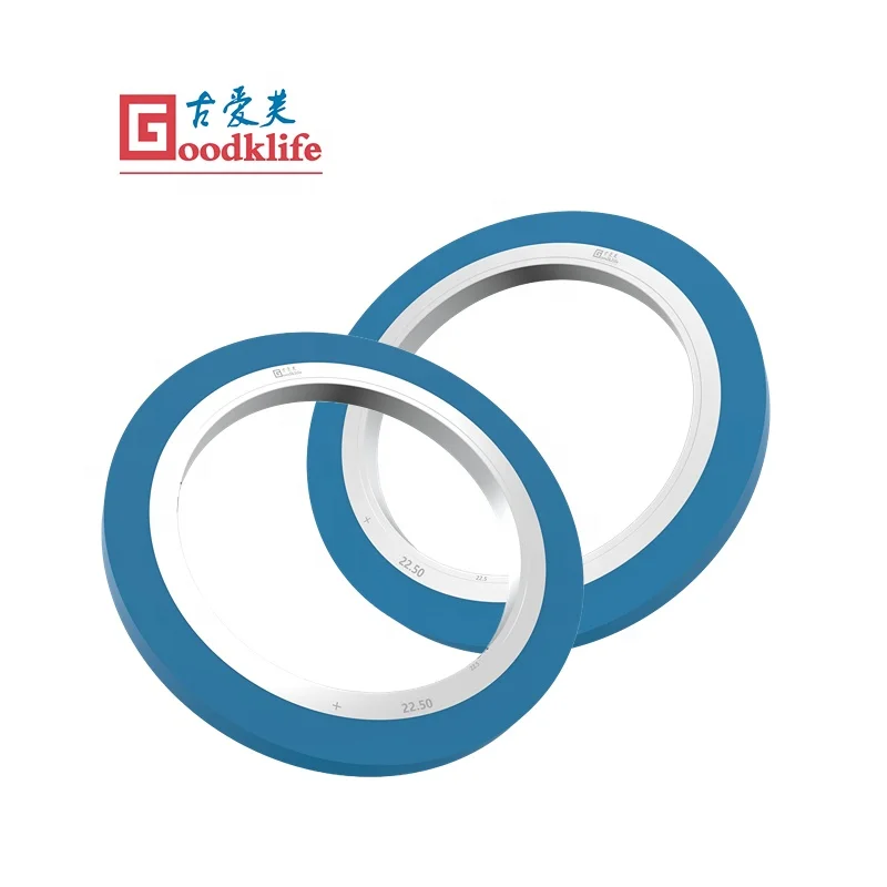 Bonded stripper ring for coil slitting line