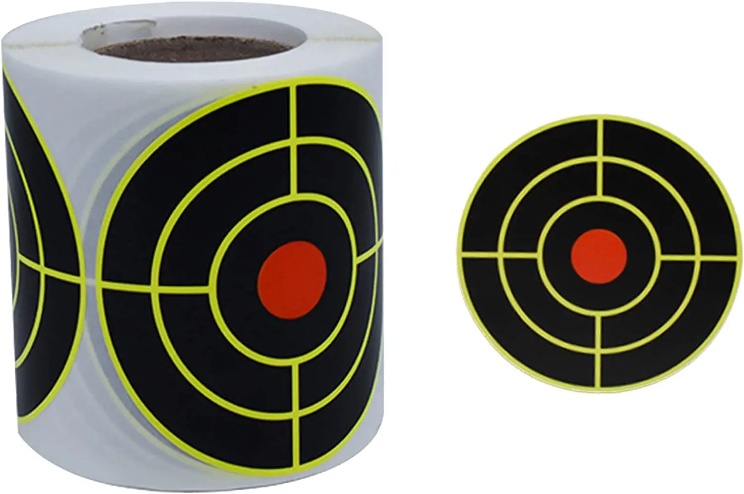 Shooting Splatter Target 4 inch Archery Hunting Shooting Practice 500 pcs Training  Reactive Paper Target Stickers