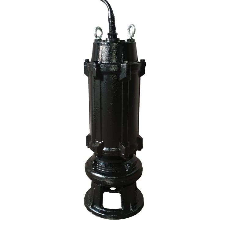 Grinding Cutting Small Water Three Phase 3 Inch Automatic Coupling Submersible Sewage Pump With Enclosed Impeller