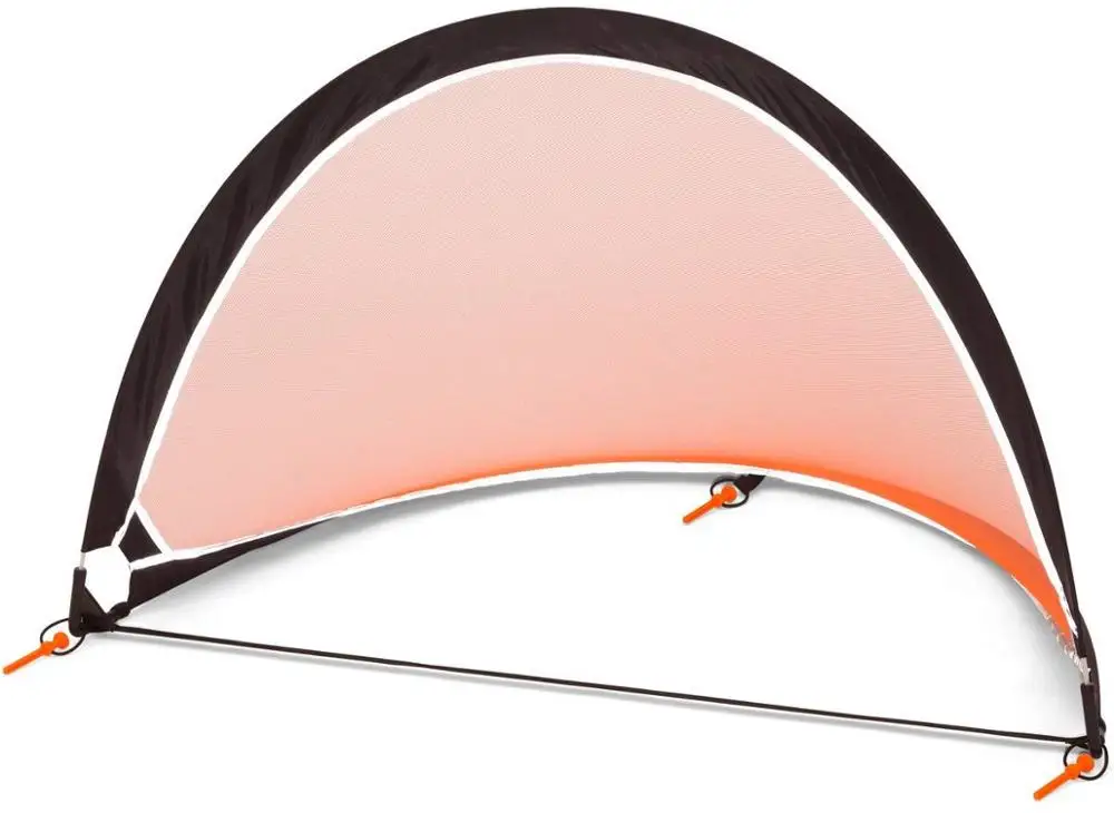 Pop Up Soccer Goal  Two Portable Soccer Nets with Carry Bag  rebounder goal football net