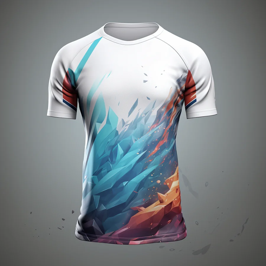 Custom 100 Cotton White TshirtsShirt For Men Oversized  Plain  Knitted Fabric With OshirtsNeck Breathable