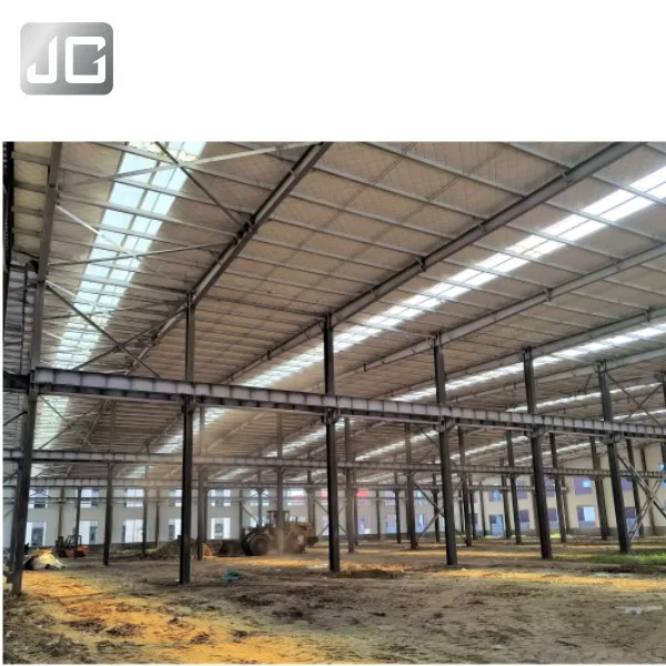 Galvanized Steel Warehouse Structure Customized Design Workshop Plant