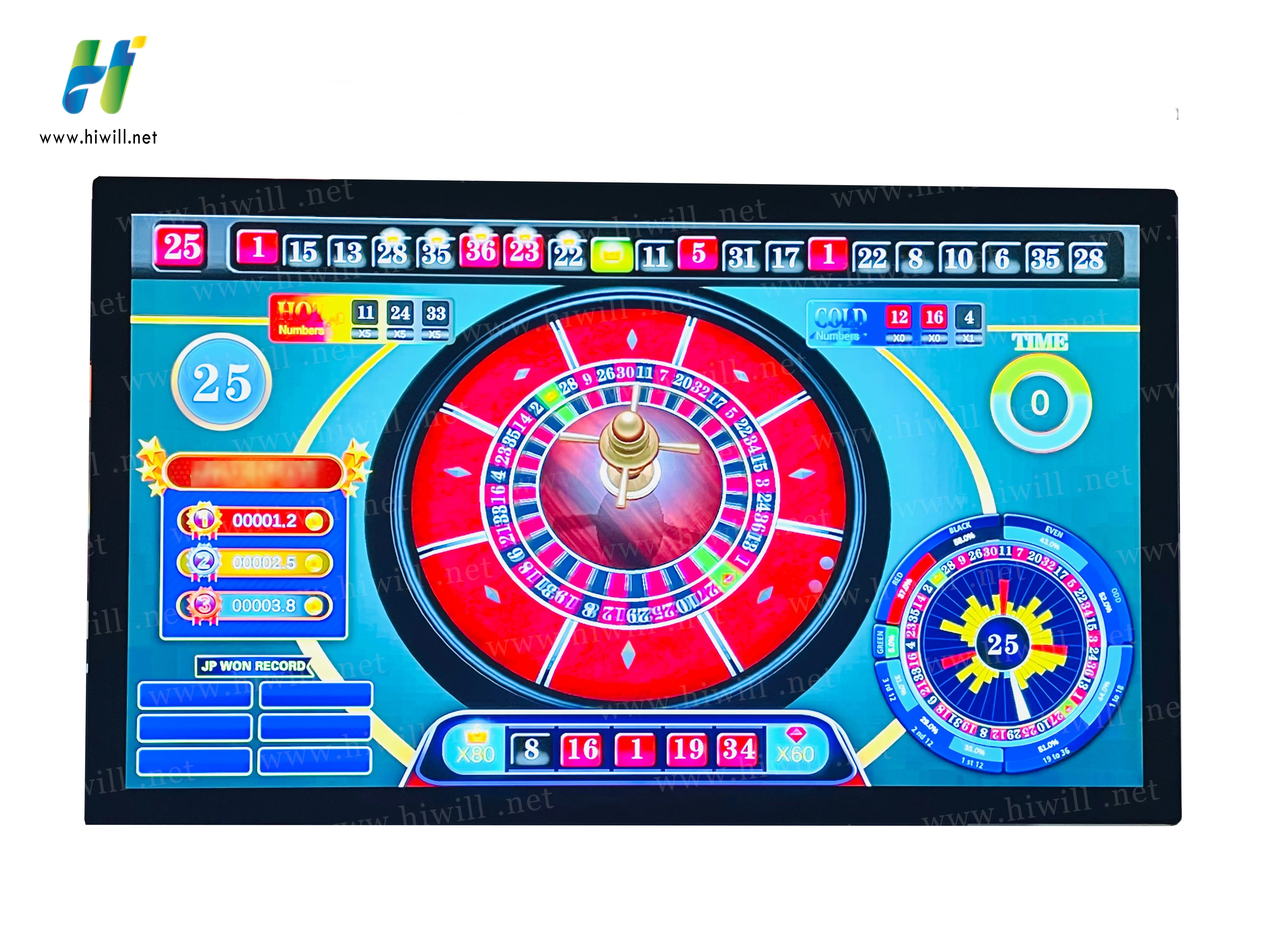 Factory Price G5 3 Player Super Mega Roule tte Wall Electronic Roule tte Machine with New System for sale