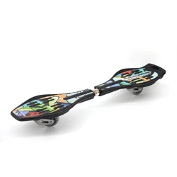 QIYI twist roller skateboard wave board with 2 wheels snake skate board/wave board skateboard
