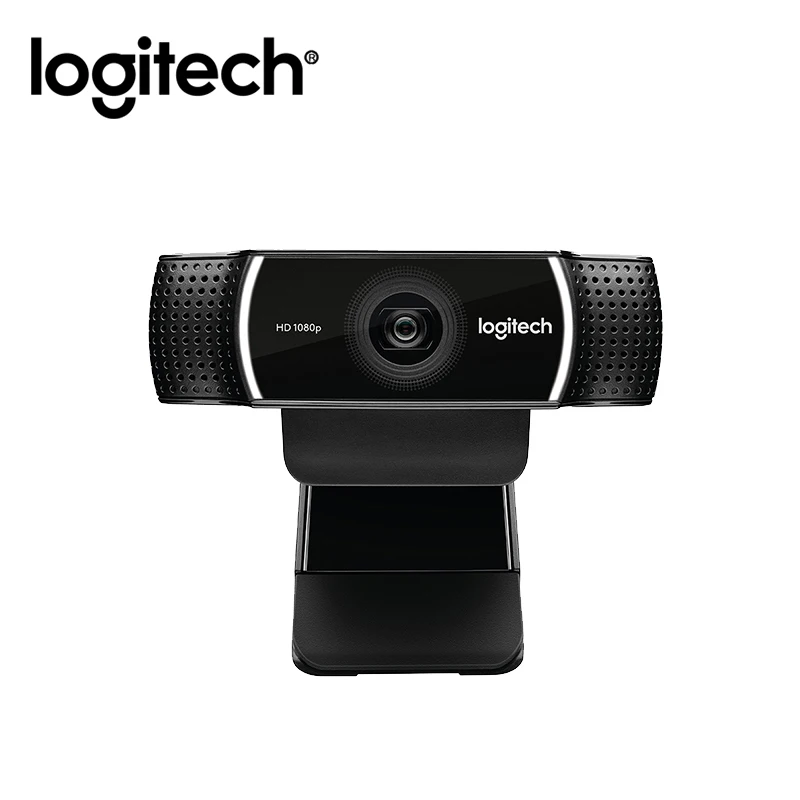 Original Logitech C922 Pro HD Webcam 1080P Autofocus Built-in Microphone Stream HD Anchor Camera With tripod