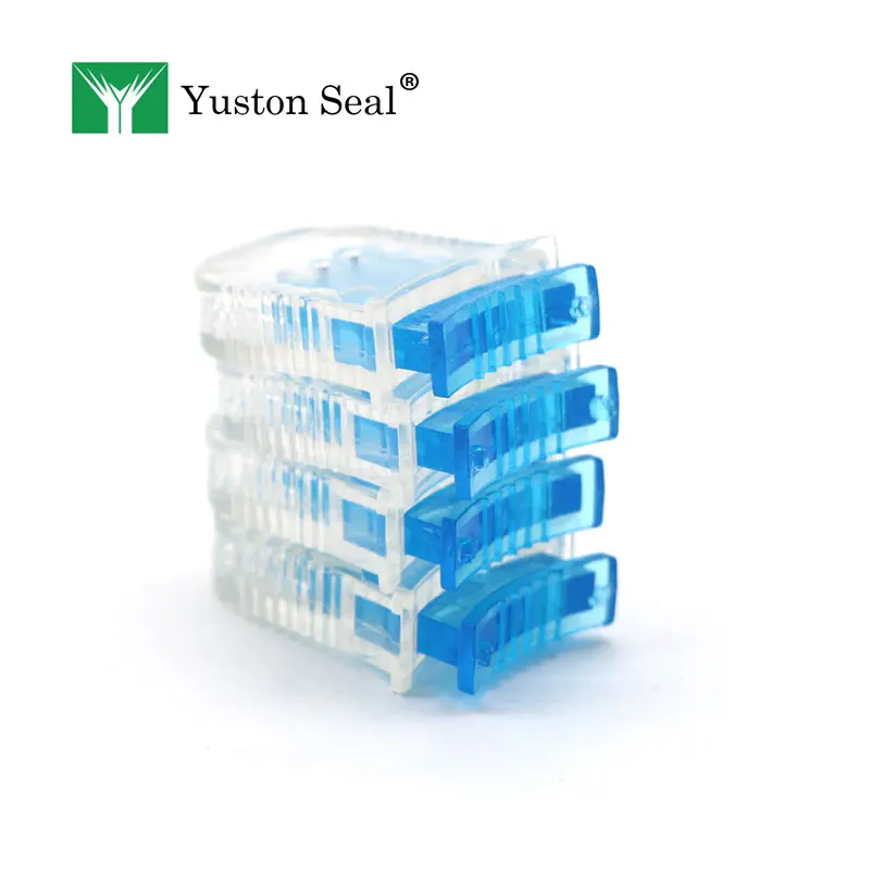 YTMS001 safety gas meter pipe locks connecting seals security plastic meter seal