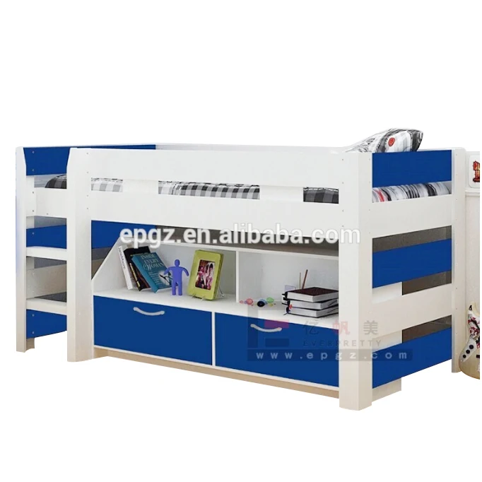 Solid Wood Bedroom Furniture Set Kid Furniture Wood Double Bunk Beds Designs