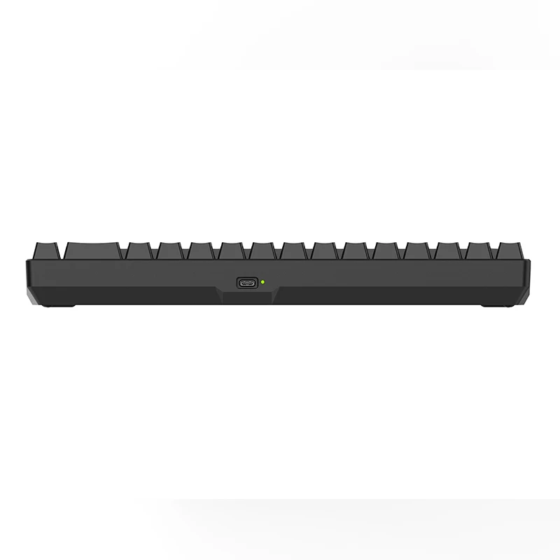 Mini Compact 68 keys Wired Mechanical 60% Keyboard Black RGB Luminous Gaming Keyboard
