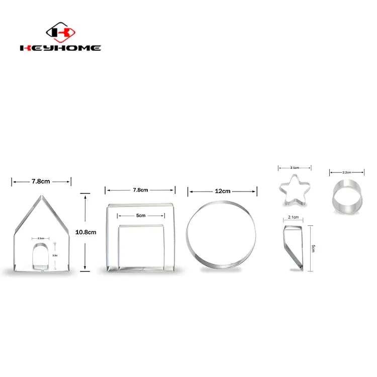 The Best China Christmas tree shape stainless steel cookie cutter
