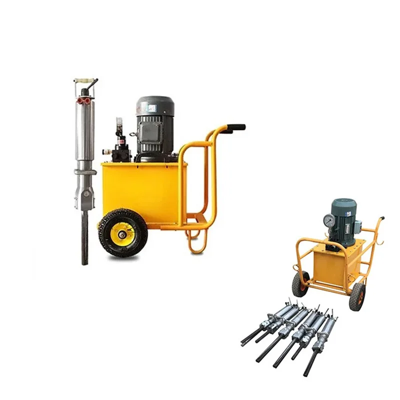 Hand Held Rubble Separator Quarry Mining Available Hard Rock Blasting Machine Mobile Vibratory Drill Gun