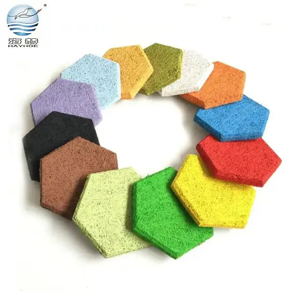 Eco-friendly New Designed Shaped Indoor Acoustic Ceiling Panel Wood Wool Acoustic Panel