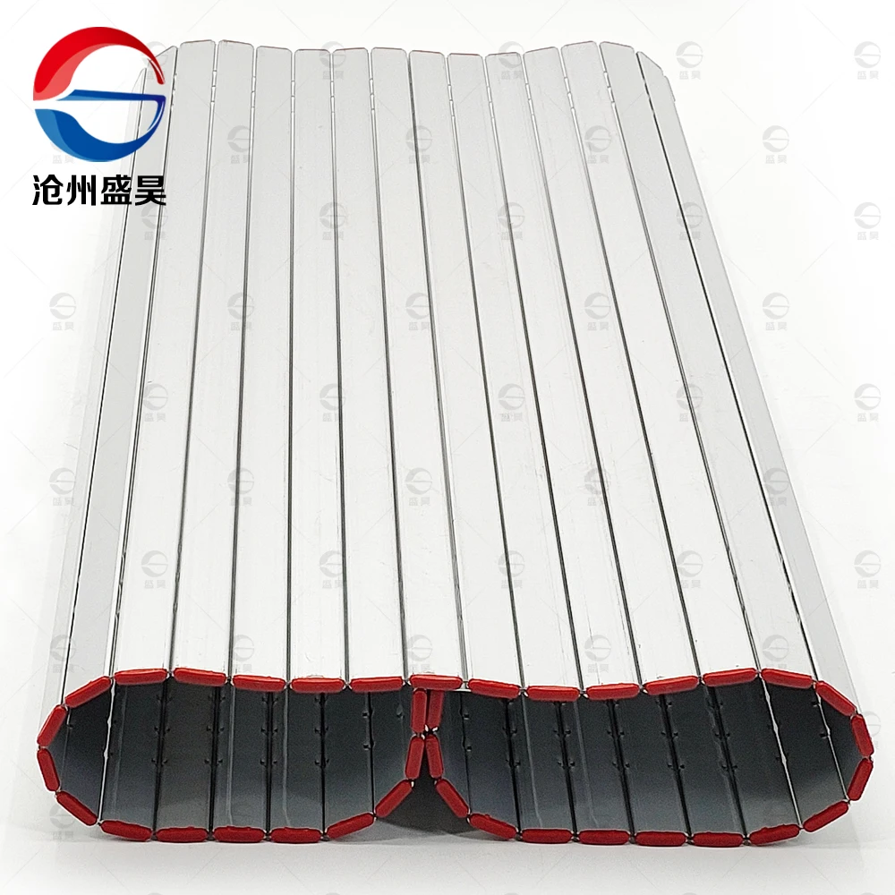 Защитная направляющая cnc, алюминиевая защитная крышка, телескопическая алюминиевая занавеска cnc от Lenka