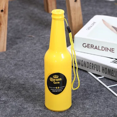 Manufacturer Direct Marketing Creative Plastic Beer Bottle Horn for Football Game