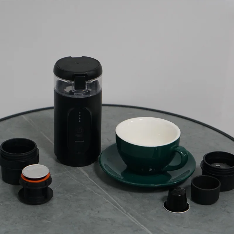 Factory direct sales Espresso Coffee Machine Automatic Coffee OEM USB lithium battery coffee machine