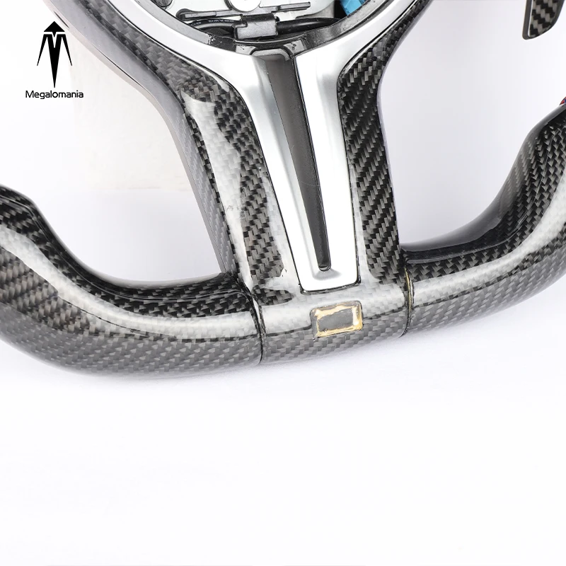 Изготовленный на заказ руль из углеродного волокна для BMW серии F M3 F30 F18 F10 M2 M4 M5 M6