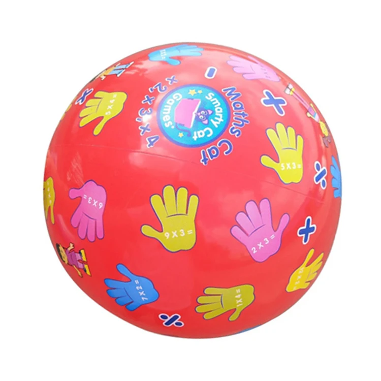 Inflatable Playground Ball Kickball Dodgeball Outdoor Soft Rubber Ball