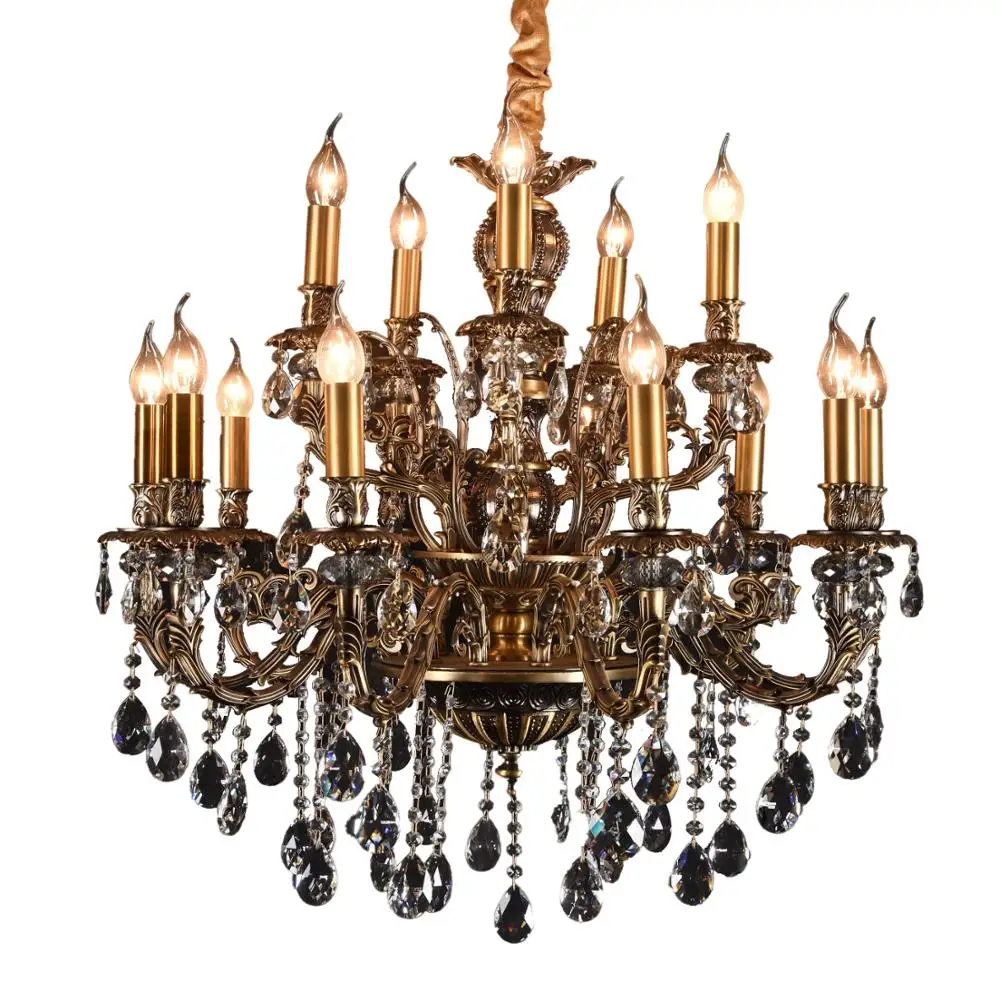 Led Ceiling Lamp Fixture Fittings Crystal Chandelier Pendant Lights Hanging Iron Modern Indoor Lighting European 3 PCS Silver 80