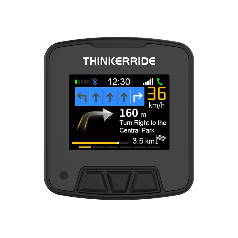 Factory wholesale waterproof phone Connected bike Navigator for electric scooter interconnected navigation computer