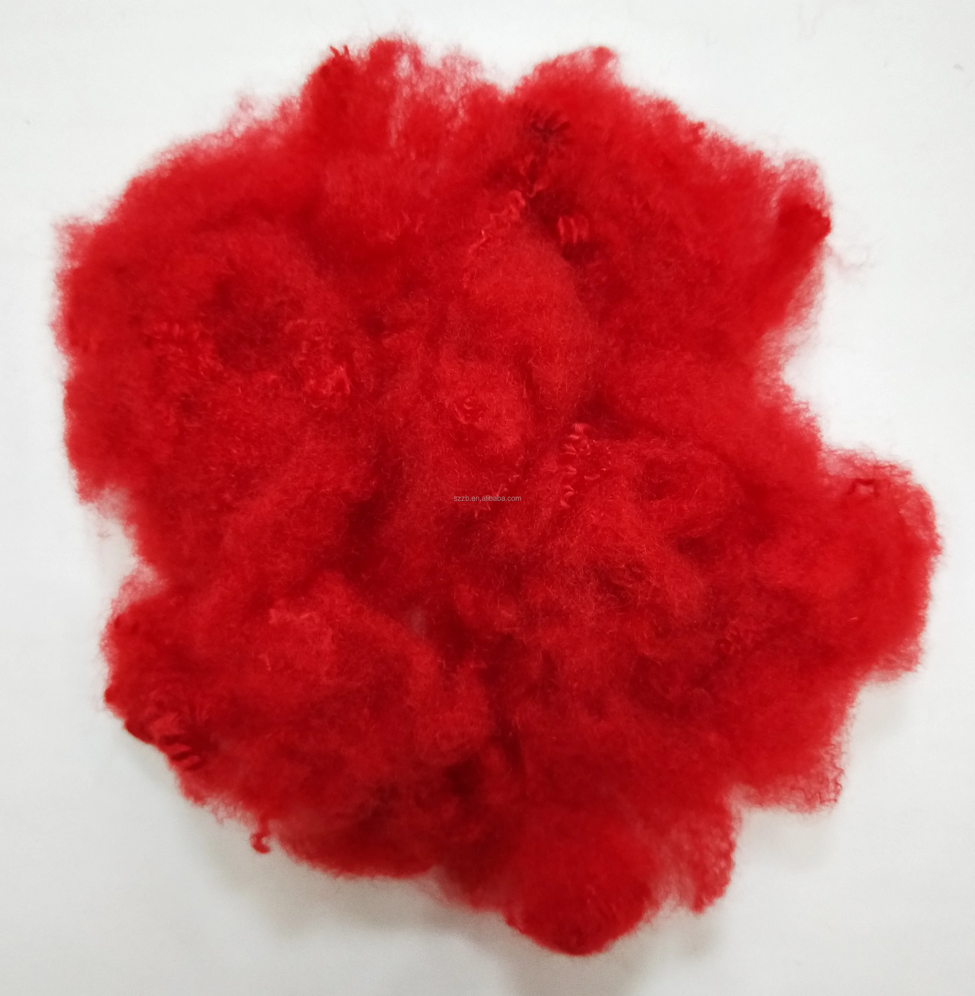 3D/6D/8D/15D black permanent FR flame retardant polyester fiber/PSF