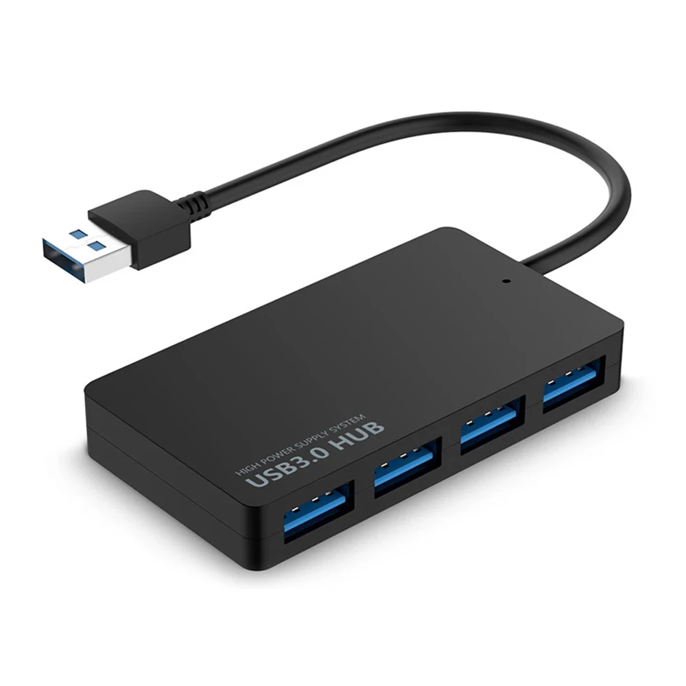 Док-станция USB 3 0 портативных ПК быстродействующая Внешняя 4 порта адаптер-Разветвитель расширитель