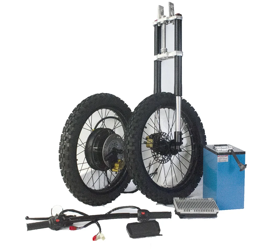 80km/h motorcycle kit 72v rear drive electric motorcycle hub motor conversion kit