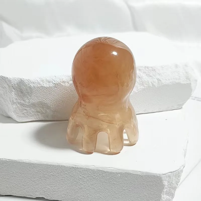 hot sale factory price natural resin body Octopus massager guasha board facial massage tool