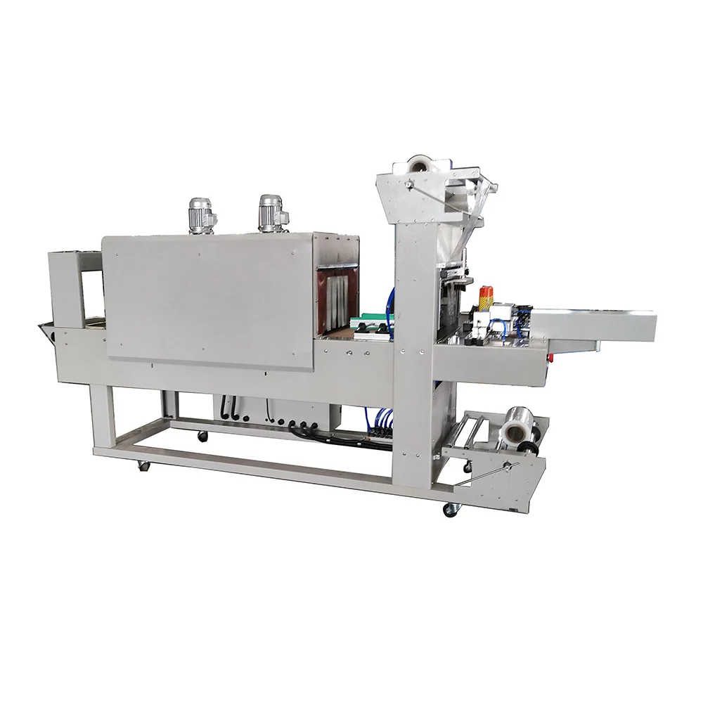 Automatic Heat Shrink Wrap Tunnel Packaging Wrapping Machine