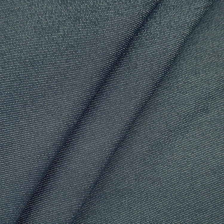 New Fashion Twill Polyester Jeans Fabric CVC Indigo Denim Material, Good Prices Woven Cotton Denim Fabric For Sale/