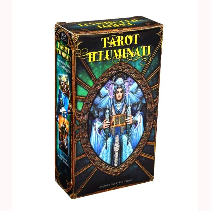 2021 Wholesale Illuminati Oracle Card English Version Tarot Cards Mysterious Tarot Cards Deck