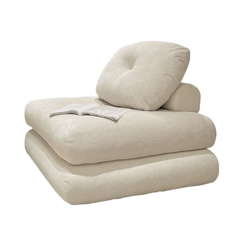 Nordic modern small square small apartment modern simple living room single sofa chair splicing combination tofu lazy sofa