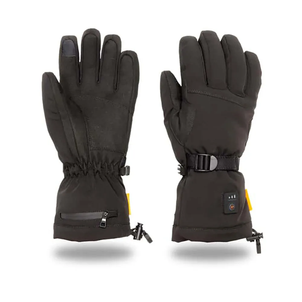 Waterproof Heated Ski Gloves Non-slip Sports Windproof Warm Touchscreen  Hand Grip