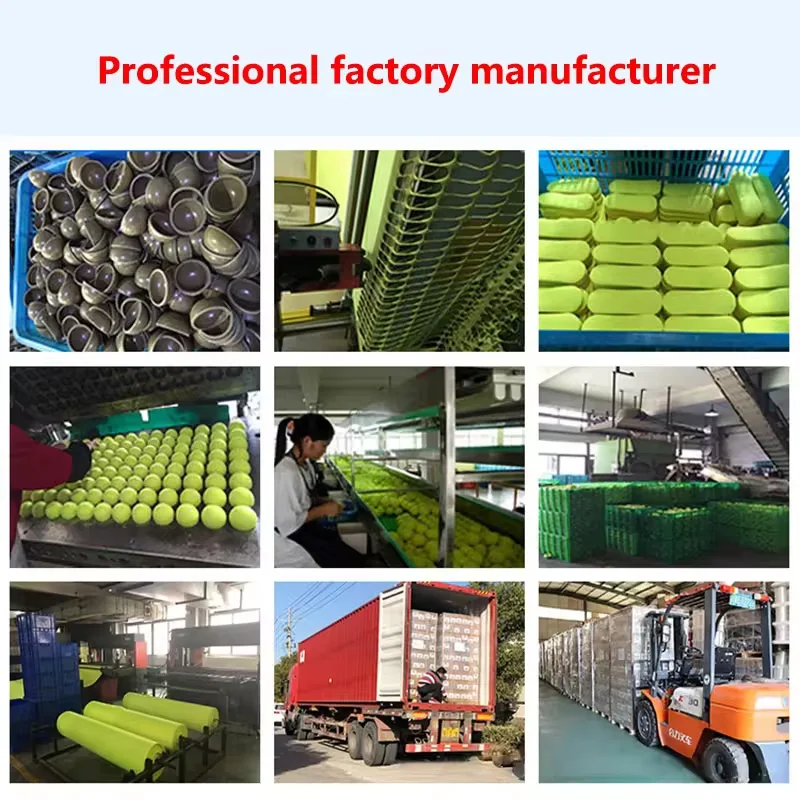 Wholesale Custom Logo Factory Professional Competition Indoor & Outdoor Sports Durability Wool Material Tennis Ball