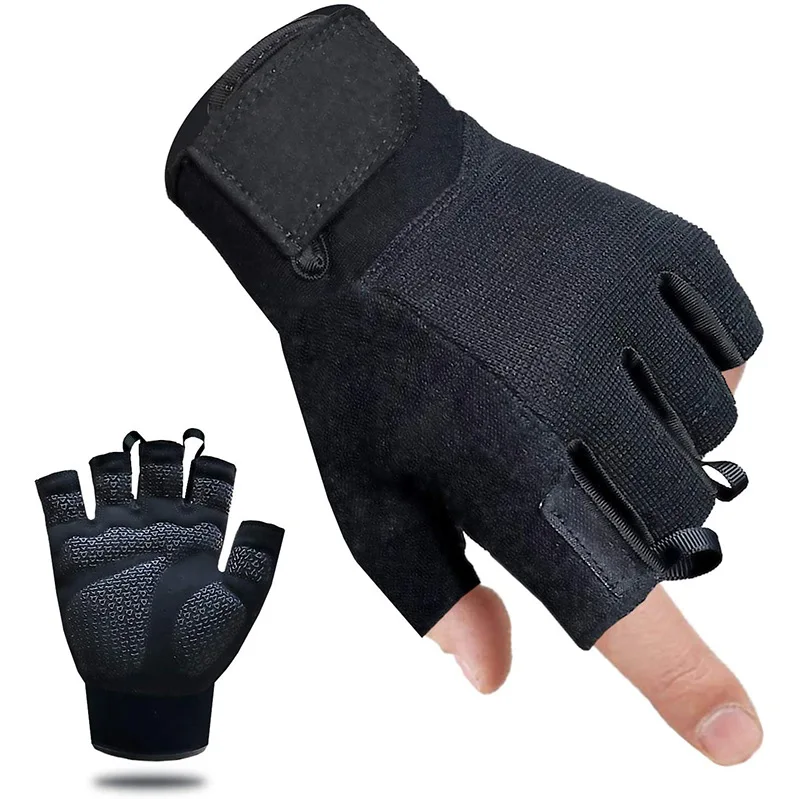 Workout Gloves for Men and Women, Exercise Gloves for Weight Lifting, Cycling, Gym, Training, Breathable and Snug fit