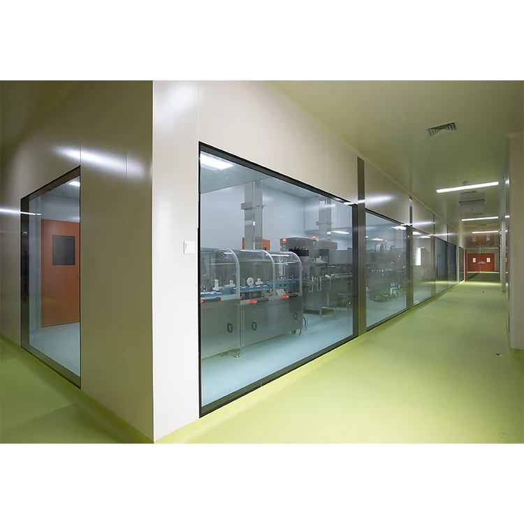 Interior Single Swing Cleanroom Windows Stainless Steel Cleanroom Wholesale Sliding Hospital Door For Chemistry Laboratory