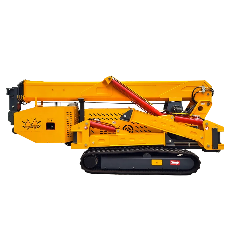 1T To 14T 8M To 24M Radio Control Telescopic Boom Jib Crawler Spider Crane Lift