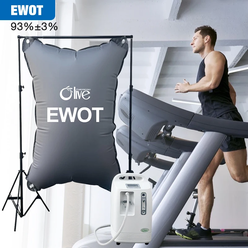 EWOT Exercise Oxygen Therapy Training Use 10l Oxygen Concentrator EWOT Training System With 1000l Buffer Bag
